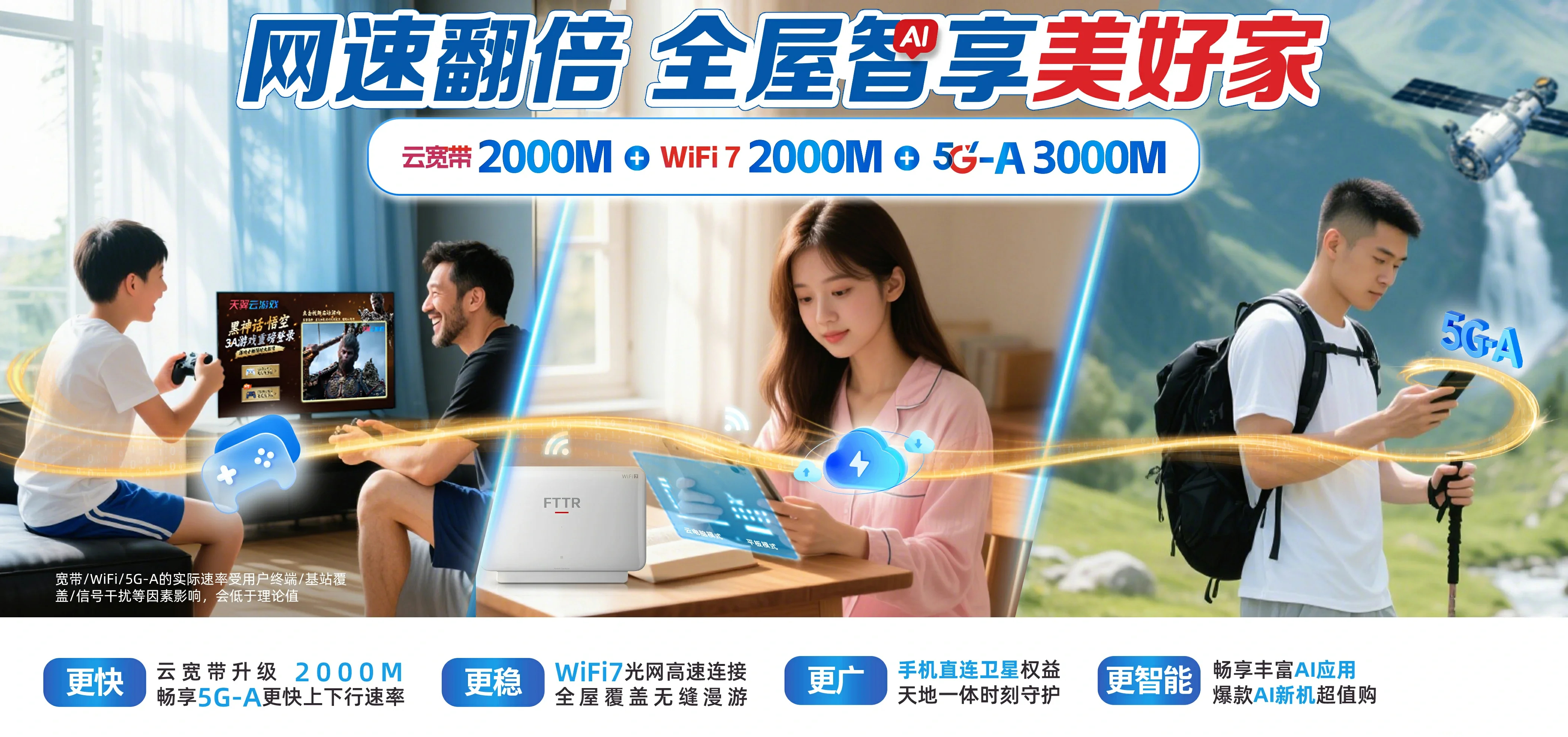 中国电信 江夏区电信宽带 宽带套餐